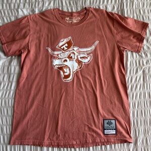 Mitchell & Ness UT Austin Bevo Short Sleeve T-Shirt (XL)